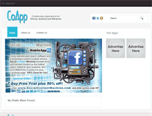 Tablet Screenshot of coapp.com